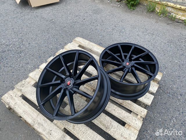 Vossen CVT черный мат R18 на Kia RIO Solaris Vossen CVT черный мат R18 на Kia RIO Solaris