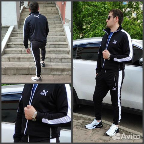 Мужской спортивный костюм Nike Puma Adidas Мужской спортивный костюм Nike Puma Adidas