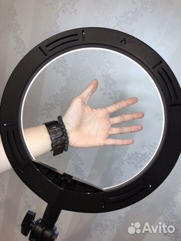 Кольцевая лампа 33 см лед для селфи со штат арт872
