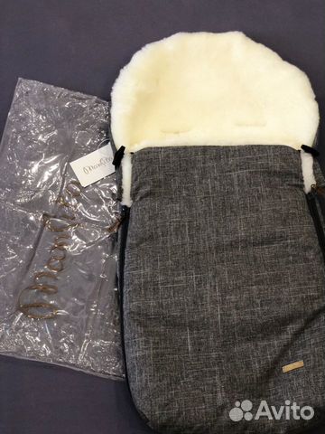 Конверт Mansita из натуральной овчины