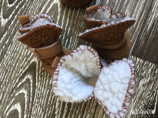 Ботинки зимние для собак мелких пород Ботинки зимние для собак мелких пород