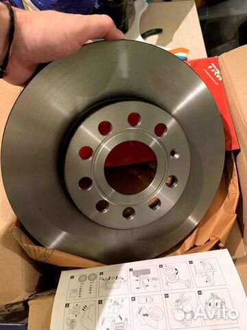 Передние тормозные диски Octavia, Jetta, A3, Golf