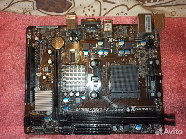 Новая Материнская плата ASRock 960GM-VGS3 FX Новая Материнская плата ASRock 960GM-VGS3 FX