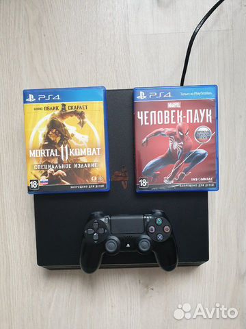 Sony Playstation 4 Pro (MK11, Marvel Spider man) Sony Playstation 4 Pro (MK11, Marvel Spider man)