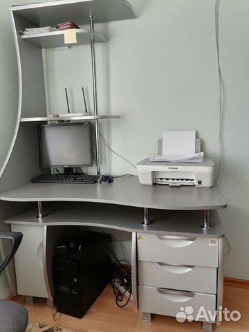 Шкаф купе, компьютерный стол, шкаф