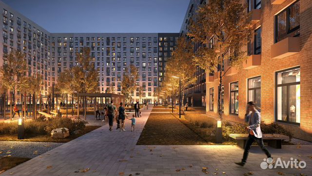 1-к квартира, 42.6 м², 3/30 эт. 1-к квартира, 42.6 м², 3/30 эт.