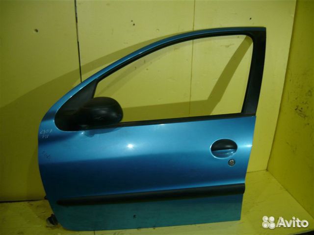 Дверь передняя левая Peugeot 206 1998-2012