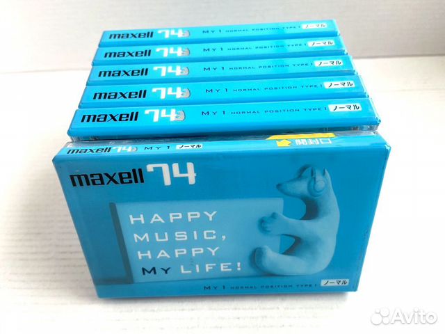 Аудиокассеты кассеты Maxell My 1 74 - Normal - 2
