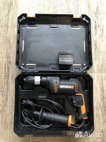 Дрель ударная worx wx317.2 600 вт
