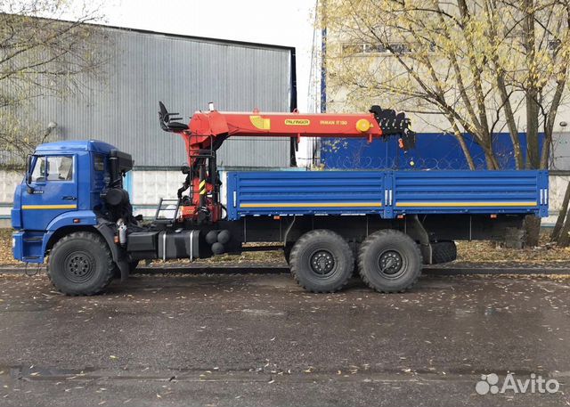 Камаз 43118 с palfinger inman IT-150