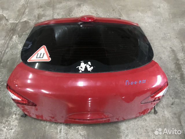 Дверь багажника со стеклом (Chery M11 / A3) Дверь багажника со стеклом (Chery M11 / A3)