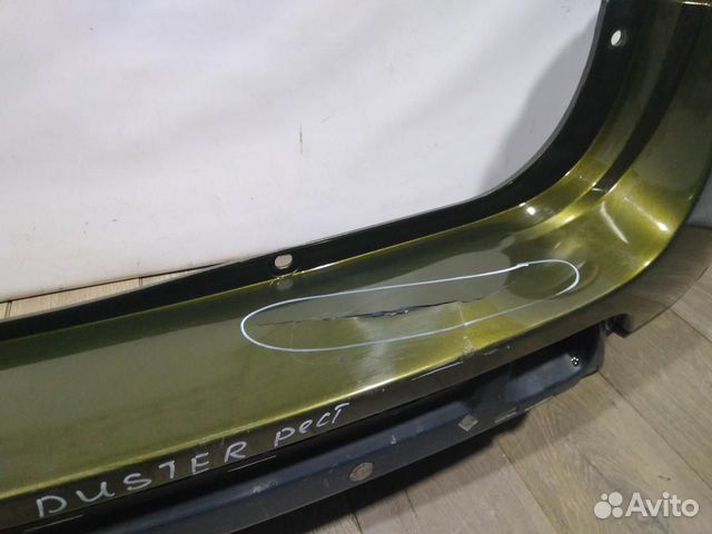 Бампер задний бу Renault Duster рестайлинг OEM 850 Бампер задний бу Renault Duster рестайлинг OEM 850