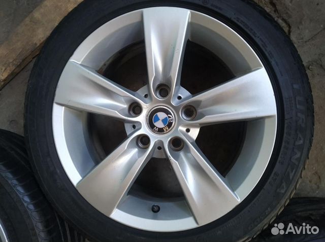 Диски бу литые R16 I на BMW 116