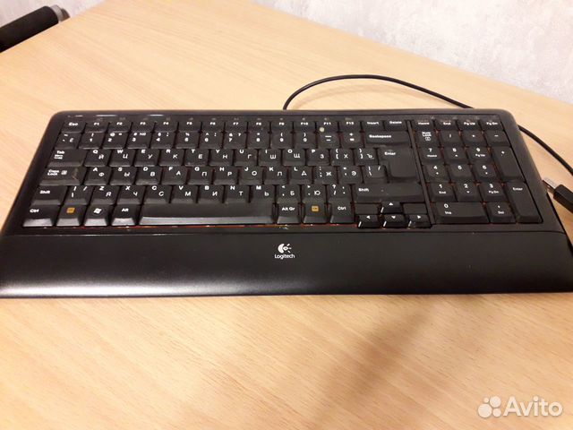 Клавиатура logitech n231проводная
