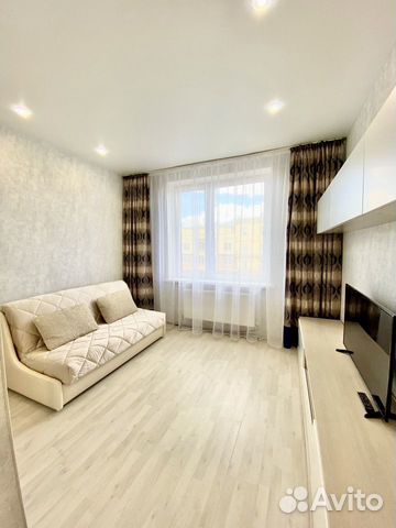 

1-к. квартира, 42 м², 2 кровати