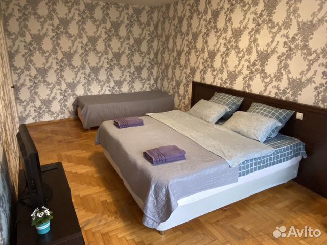 

1-к. квартира, 36 м², 2 кровати