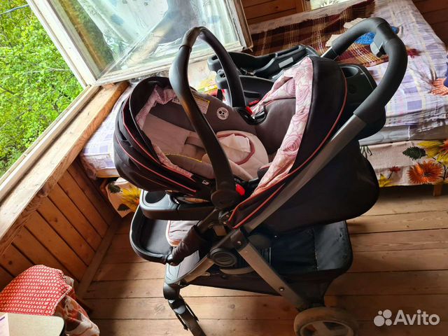 Коляска из Америки Graco 3 в 1, б/у