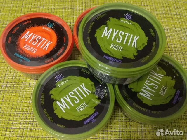 Паста / порошок очищающая greenway biotrim mystik