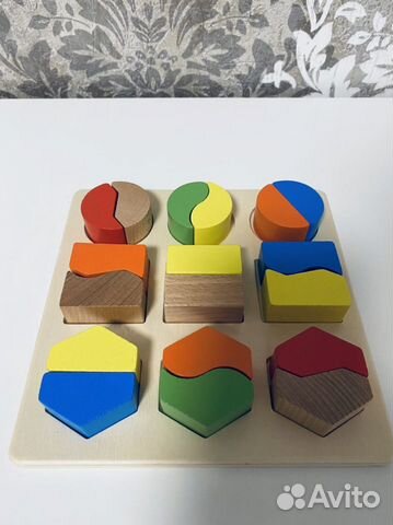 Развивающие игрушки сортер фигуры