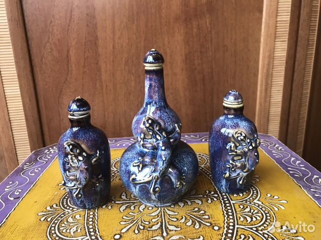 Коллекция пузырьков. С ящерками