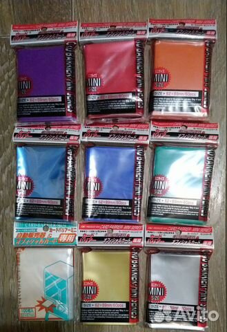 Yu-gi-oh протекторы для карт