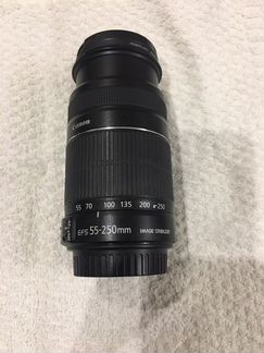 Объектив EFS 55-250mm macro 1.1m/3.6ft