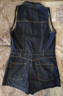 Джинсовый комбинезон женский Pull and Bear