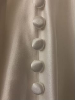 Новое атласное свадебное платье (эксклюзив)