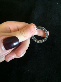 Серебряное кольцо размер 16,5 bvlgari