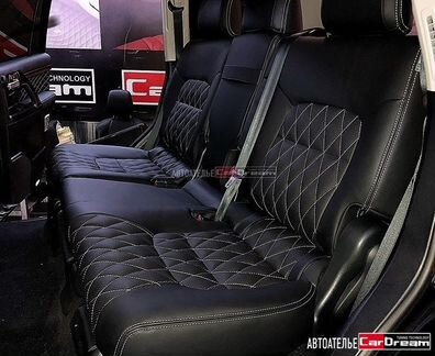 Кожаный салон сиденья Toyota Land Cruiser 200