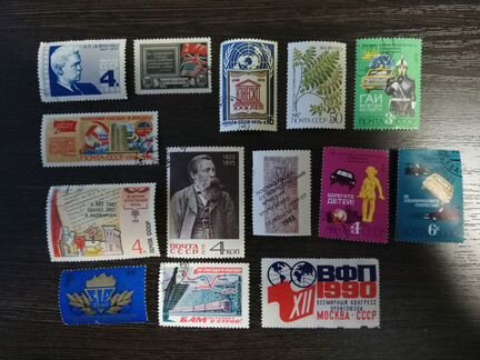 Марки (СССР, Болгария, 1960-1980 гг.)