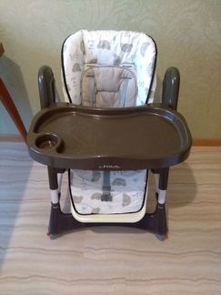 Стульчик для кормления.Pituso grey bear