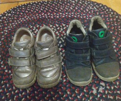 Ботинки ecco 25р демисезон