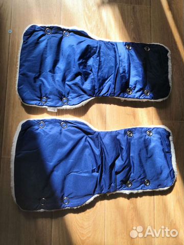 Муфты для рук Esspero на санки и коляску из овчины