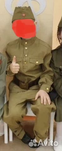 Прокат Костюм солдата советской армии 122-128р