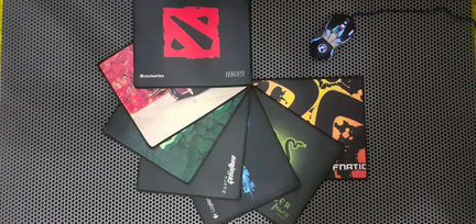 Большие коврики для мышки Micro Wolf Новые 30х25