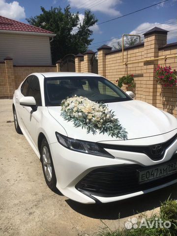 Свадебные украшения на машину