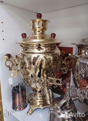 Новый самовар на дровах 