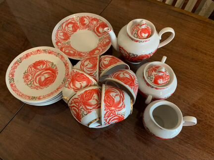 Сервиз чайный 22 предмета