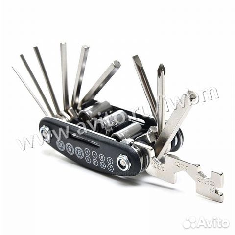 Набор инструментов 16 в 1 для самоката, велосипеда