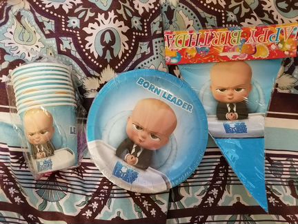 Набор на день рождения босс молокосос