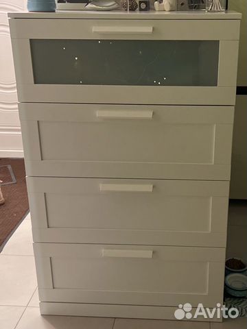 Комод белый большой IKEA бу