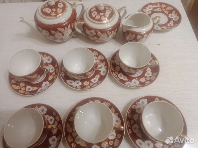 Чайный сервиз вербилки