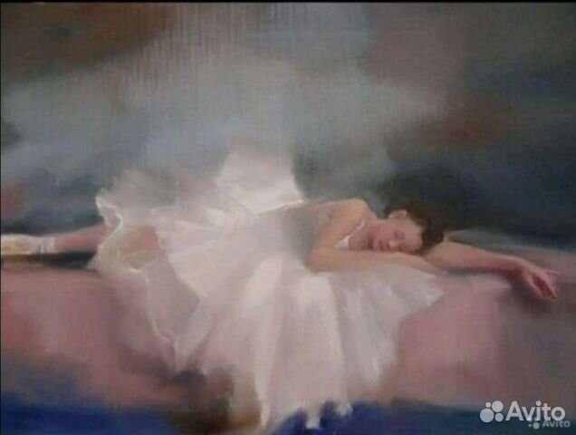 Балерина, масло