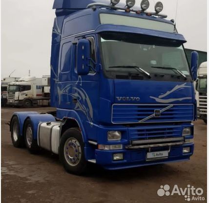 Volvo fh с полуприцепом