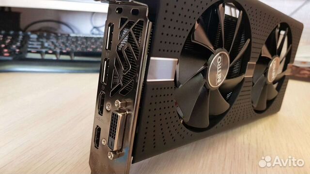 Видеокарта Sapphire AMD Radeon RX 570 8gb nitro+