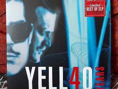 Винил 2 LP Yello 40 Years Best 21 отл состояние