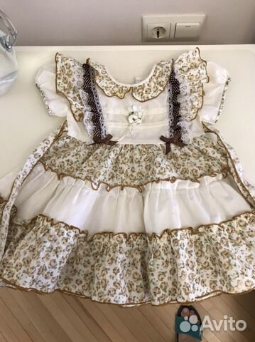 Детское пышное платье