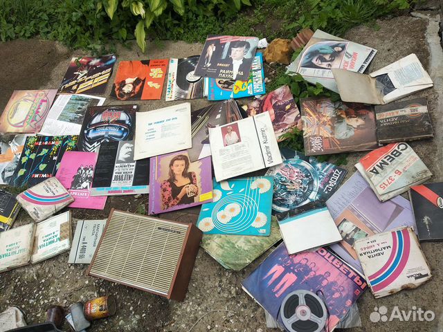 Виниловые пластинки СССР