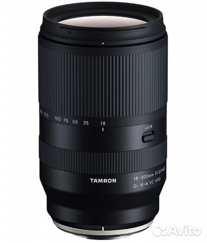 Объектив Tamron 18-300mm f/3.5-6.3 Di III-A Новый